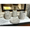 thumbnail image 2 of 4 Piece Ceramic Bathroom Accessory Set, Toothbrush Holder, Soap Dispenser, Tummbler and Soap Dish, 2 of 2