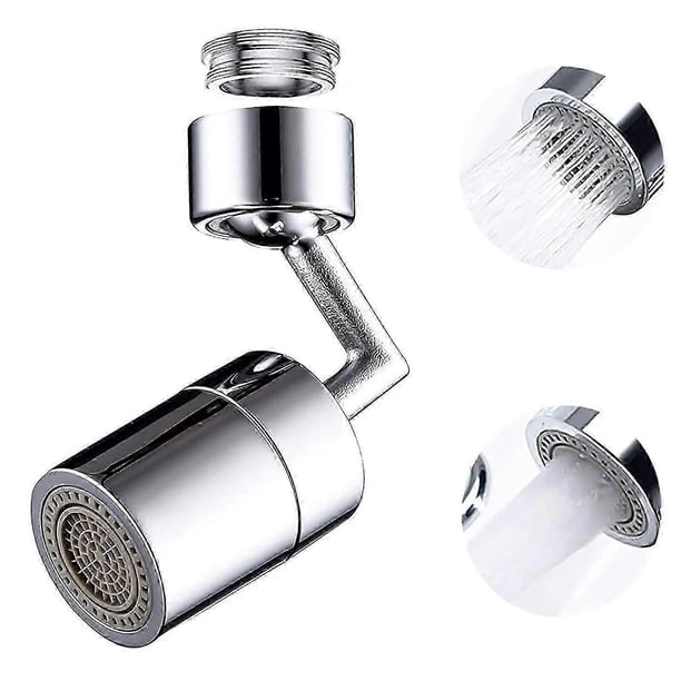 Universal Splash Filter Faucet 720 Rotating Faucet Extender Aerator With 2 Water Outlet Modes, 4-layer Mesh Filter For Bathroom Kitchen