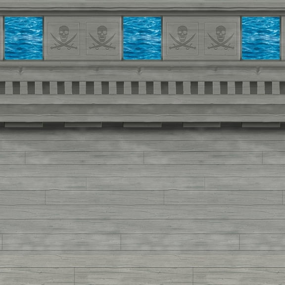 6 Pack Beistle Pirate Ship Party Backdrop