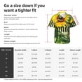 thumbnail image 6 of Lsque Not All Who Wander Are Lost pattern Hawaiian Shirt for Men, Unisex Summer Beach Casual Short Sleeve Button Down Shirts-Large, 6 of 9