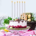 thumbnail image 5 of Metallic Candle, Birthday Cake Candle, 24 Pcs Long Thin Cake Candle For Birthday Wedding, 5 of 5