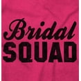 thumbnail image 2 of Bridal Squad Bridesmaid Maid Honor Women's Plus Size Graphic Tee Brisco Brands 3X, 2 of 5