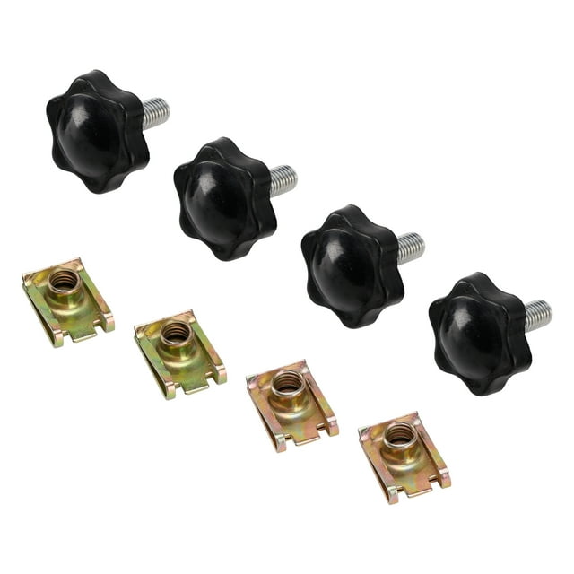 4x Saddle Bag Safety Bolts Theft Deterrent Locks Kit For Touring 1993-2018