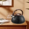 thumbnail image 5 of Stovetop Tea Kettle, Stainless Steel Whistling Tea Kettle, 3L Boiling Tea Kettle with Wooden Handle 2025, 5 of 5