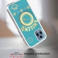 thumbnail image 4 of Designed for Samsung Galaxy S24+ /S24 Plus Smiling Glitter Ornament Bling Sparkle with Ring Stand Hybrid Slim TPU + Hard Back Shell Phone Case Cover [Blue], 4 of 8
