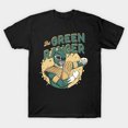 thumbnail image 1 of Retro Mighty Morphin Green Ranger Tommy Oliver Hero Power Unisex T-Shirt, 1 of 4