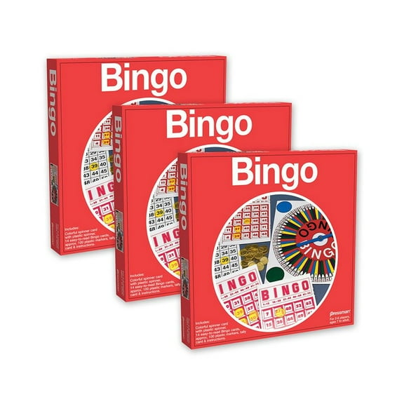 Pressman Bingo, Pack of 3