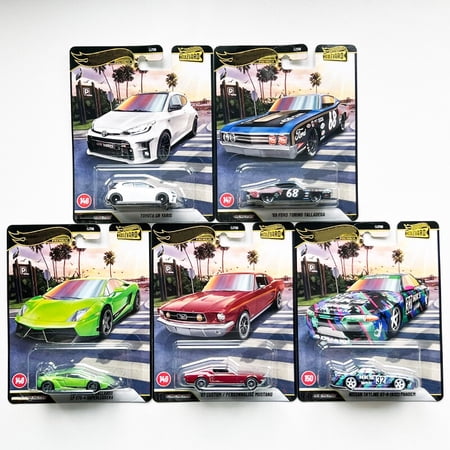 HW 2026 Premium Boulevard #146-150 Set od 5 Cars GJT68