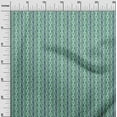 thumbnail image 3 of oneOone Cotton Poplin Teal Green Fabric Asian Block Sewing Craft Projects Fabric Prints By Yard 42 Inch Wide, 3 of 4