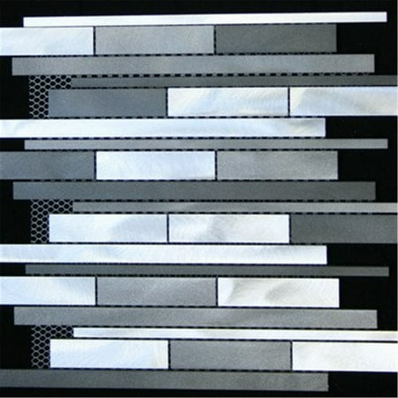 Legion Furniture MS14 Aluminum Tile In Silver & Gray