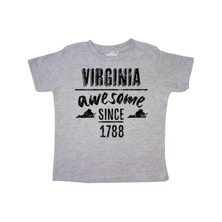 

Inktastic Virginia Awesome Since 1788 Gift Toddler Boy or Toddler Girl T-Shirt