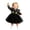 Black, variant on Weebloom Halloween Dresses For Toddler Girls Tutu Cat Dress Up Party Long Sleeve Stage Performance Outfit Clothes Girls Dress Black 2-3 Years