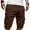 Brown, variant on Elvqul Mens Sweatpants with Pockets Breathable Joggers Cotton Workout Pants for Men Brown