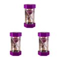 thumbnail image 1 of Transemion Gifts Hexagonal Sandglass Timer Made Of Plastic And Glass Stable And Durable.Easy To Sand Timer As Shown 3Set, 1 of 6
