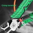 thumbnail image 4 of LAOA Electrician Pliers Needle Nose Pliers Wire Stripping Pliers Eire Cutting/Stripping/Crimping/Pulling/Clamping in One,5 in 1 Professional Type Pliers, 4 of 7