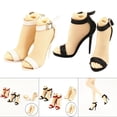 thumbnail image 1 of 2 pares de sandalias correa de tobillo mujer a 1: 6 para acción 12 yotijar tacones altos femeninos, 1 of 7