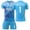 1 COURTOIS, variant on KuruS 2425 Spain Soccer Club Jerseys 2 Piece Sets, Number 8 KROOS Printed Short Sleeve Shirts Shorts Soccer Kits, RM Goalkeeper Style Soccer Suits for Kids, 8/28
