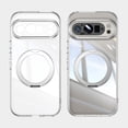 thumbnail image 3 of ELEHOLD Case for Google Pixel 9 Pro XL, Shockproof Anti-Scratch Full Camera Protector Case with 360° Ring Holder Stand,White, 3 of 9