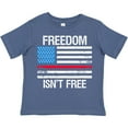 thumbnail image 3 of Inktastic Grunge American Flag Freedom Isn't Free Boys or Girls Toddler T-Shirt, 3 of 5