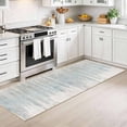 thumbnail image 2 of Washable Runner Rug 2x6 ft Non Slip Soft Low Profile Microfiber Modern Abstract Runner for Entryway, Kitchen, Hallway, Laundry, Bedroom, 2 of 6