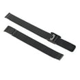thumbnail image 5 of Correa de reloj de acero inoxidable tejida de malla para hombre y mujer, accesorio de correa de reloj de repuesto ajustable, color negro, 0,39 pulgadas, 5 of 5