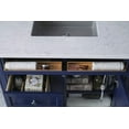 thumbnail image 3 of James Martin Furniture 650-V36-BNM-3OCAR 36 in. Brittany Burnished Mahogany Single Bathroom Vanity with 3 cm Carrara White Top & Oval Sink, 3 of 6