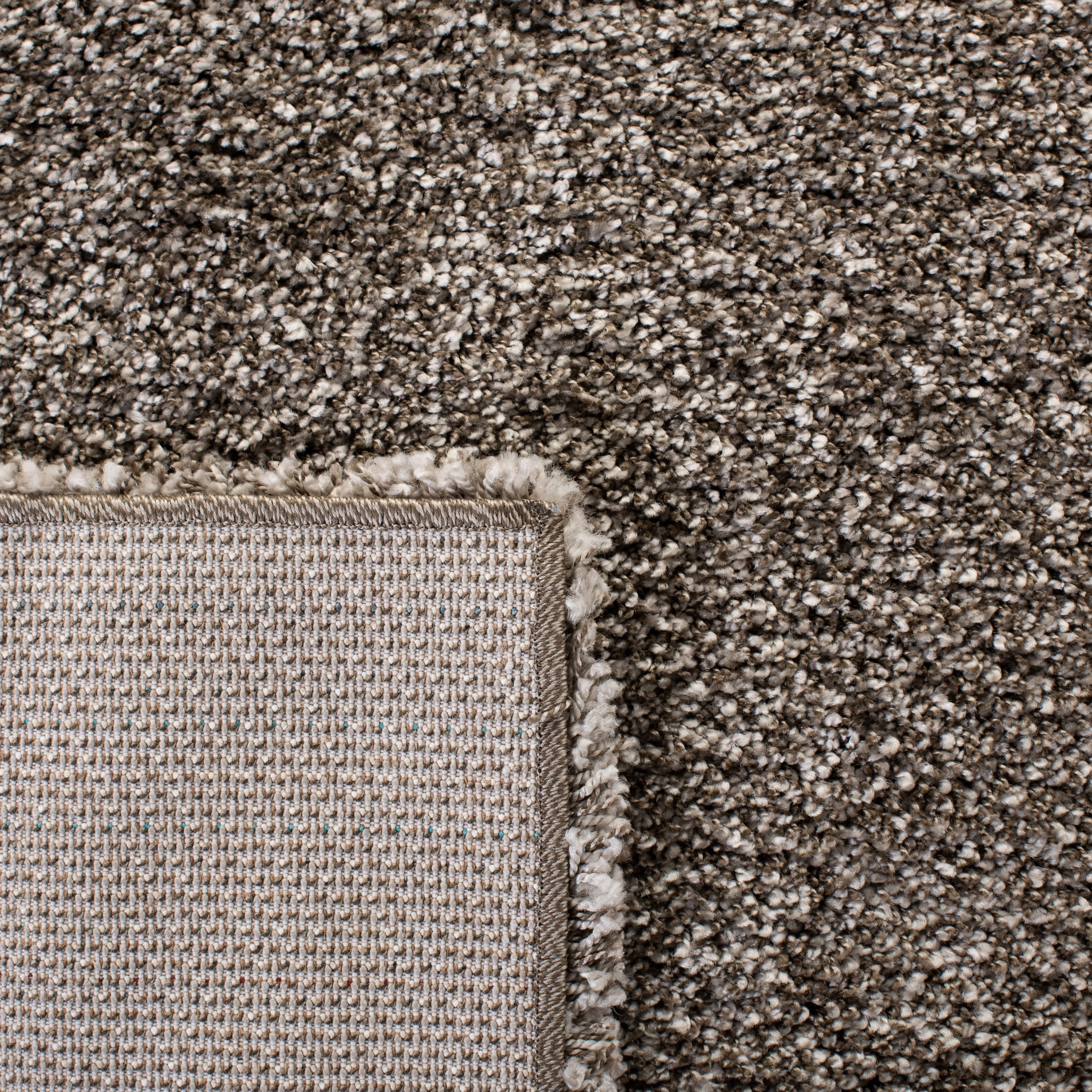 SAFAVIEH Milan Harlow Solid Plush Shag Area Rug, Grey, 3' x 5' - Modern Design, Grey, Non-Shedding & Easy Cleaning, Ultra Plush Thick Pile, Ideal for Living Room, Bedroom, Entryway
