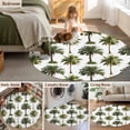 thumbnail image 5 of Round Rug 6Ft Washable Non-Slip, Tropical Trees Circle Area Rugs for Living Room Bedroom, Summer Palm Trees Botanical Vintage Green Indoor Floor Mats Carpet Runner for Home Decor Aesthetic, 5 of 8