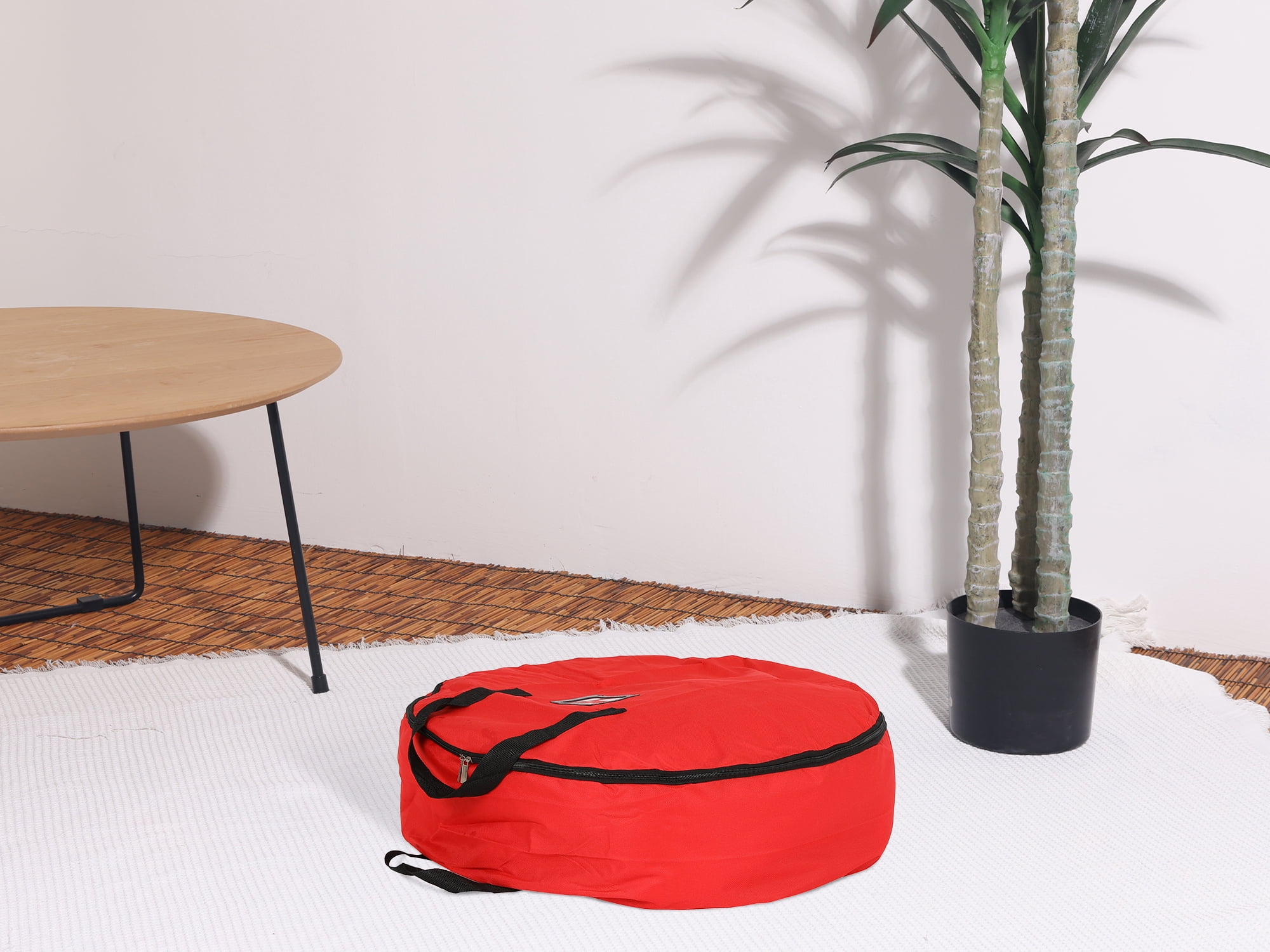 Unique Bargains 1 Pack Clothes Storage Bags Moving Bags Red 23.5*7in