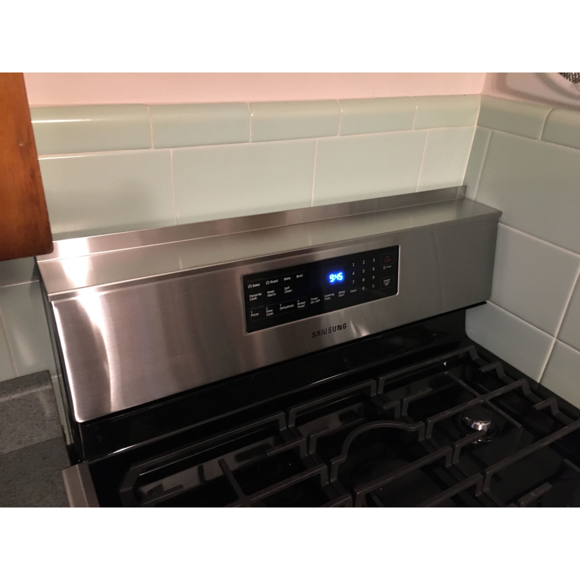 Stainless Steel Shelf Above Range