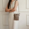 thumbnail image 4 of MKF Collection Athena Women's Crossbody Bag, Vegan Leather Handbag by Mia K. - Taupe, 4 of 5