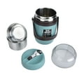 thumbnail image 4 of Thermal Lunch Box, Stackable Strong Hot Food Containers Safe 304 Stainless Steel 2L  For Office Worker Mint Green, 4 of 8