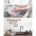 thumbnail image 5 of Easter Kitchen Dish Towels for Drying Dishes Set of 2, Tulip Flowers Spring Easter Egg Bunny Butterfly Beige Waffle Weave Microfiber Hand Tea Bathroom Towels Quick Dry & Absorbent Towel 12x12, 5 of 7