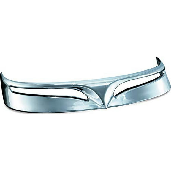 Kuryakyn 7787 Motorcycle Accent Accessory: Fat Boy Rear Fender Tip for 2007-17 Harley-Davidson Motorcycles, Chrome