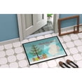 thumbnail image 4 of Caroline's Treasures BB9317MAT Silver Fantail Pigeon Christmas Door Mat, Indoor Rug or Outdoor Welcome Mat 18x27 Doormat, 4 of 4