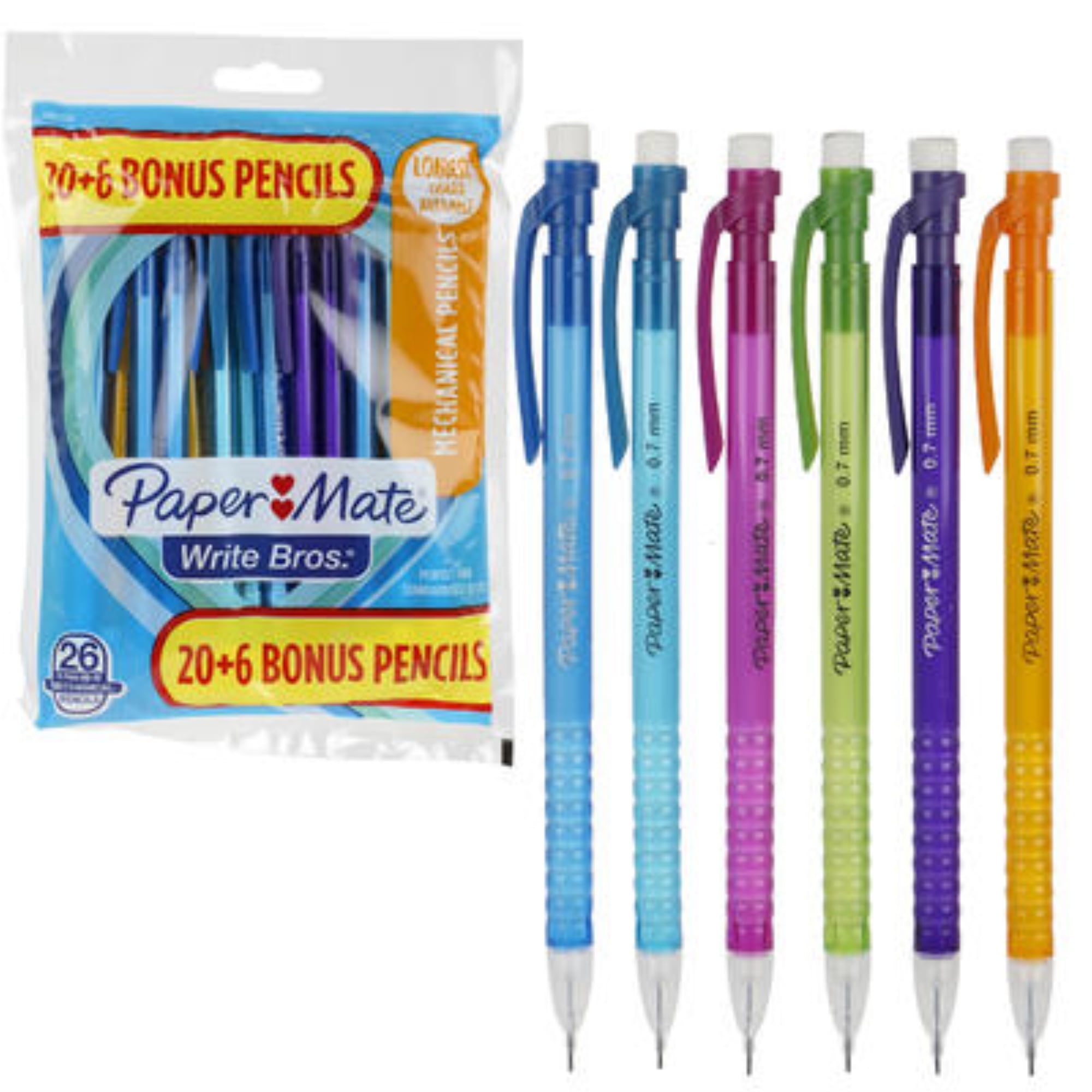 Paper Mate 26ct Mechanical Pencils Wholesale, Cheap, Discount, Bulk (48