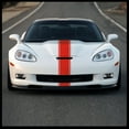 thumbnail image 1 of Sticker Connection | Racing Stripes | Hood Rally Vinyl Race Stripes | (7"x72", Red), 1 of 4
