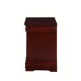 thumbnail image 6 of Bowery Hill Traditional / Modern Wood Nightstand in Cherry Finish, 6 of 6