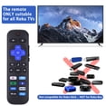 thumbnail image 3 of Replacement Remote Control For Roku TV Compatible With For Roku Built-in For TCL, For LG, For Hisense, For Philips,For Sharp,For Onny insignia,For Element TV [Not For Roku Stick And Box], 3 of 7
