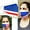 American Flag, variant on Trump 2020 Face Masks USA Flag Mask Trump 2020