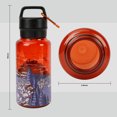 thumbnail image 3 of Ozark Trail 32 oz Tritan Water Bottle with bonus 6cm carabiner, Mountain & Lake Print, Red, Blue, 3 of 16