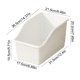 thumbnail image 3 of Cesta de almacenamiento de plástico, organizadora y multifuncional, para gabinete, para baño, con polea, para dormitorio, decoración del hogar, apartamento., 3 of 6