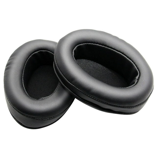 Memory Foam Replacement Earpads for AKG HifiMan ATH Philips Over-Ear Headphones, Oval Design Comfort Fit Pleather Covers