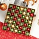 thumbnail image 4 of Bolas navideñas decorativas brillantes galvanizadas de 3 cm en caja, 49 piezas, adornos colgantes para árbol de Navidad, diseño de escena, 4 of 6