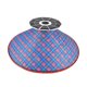 thumbnail image 2 of Sombrero con Ventilador Solar para Pesca Al Aire Libre, Transpirable Y Portátil, para Hombres Y Mujeres, con Energía Solar, Ideal para Mochileros, Aca red azul, 2 of 9
