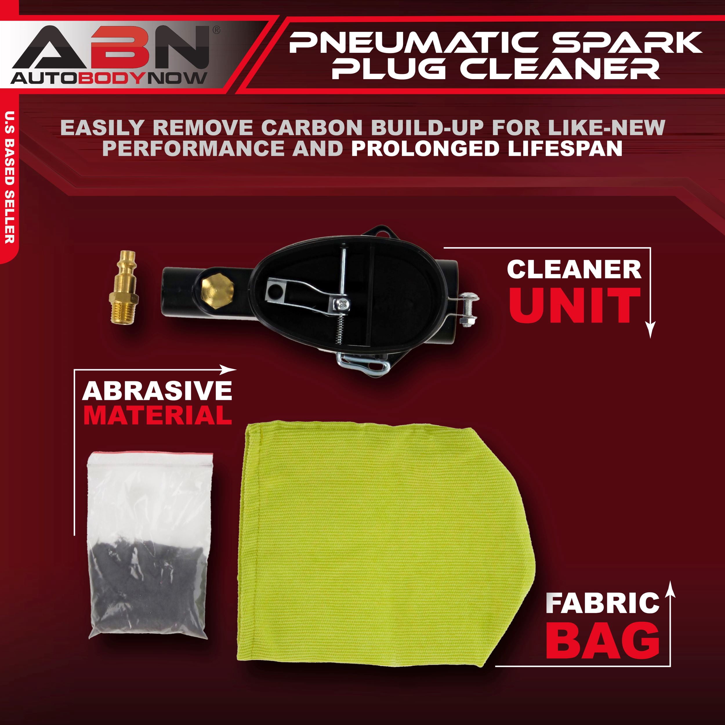 ABN | Pneumatic Spark Plug Cleaner – Spark Plug Sandblaster with Abrasive  Media