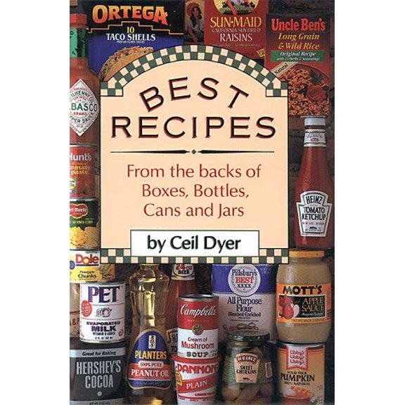 Pre-Owned Best Recipes from the Backs of Boxes, Bottles, Cans, and Jars, 9780884860631, 0884860639, Paperback,