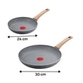 thumbnail image 3 of Juego de Sartenes T-fal Healthy Cook 24/30 cm, 3 of 6