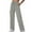 Gray, variant on LLYwey Trendy Pants for Women 2024 Ladies New Straight Tube Solid Color Multi Pocket High Waisted Drawstring Work Sweatpants Pants New Full Length Pants Trousers Regular Fitted Khaki M