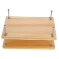 thumbnail image 6 of OUNONA Wooden Book Press Plate Manual Binding Machine 1 Set Easy to Use Bookbinding Tool, 6 of 8
